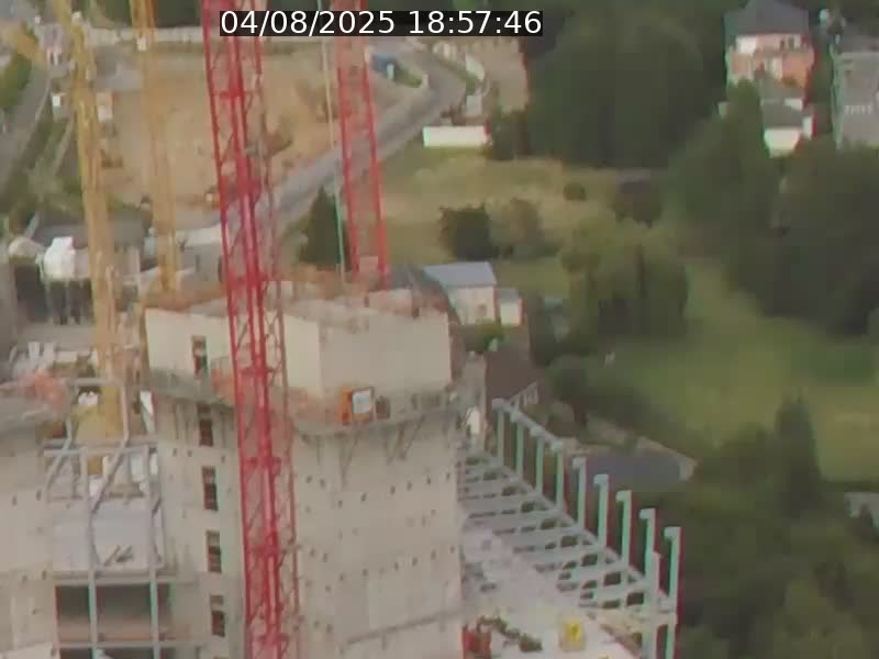 Webcam sur l'avenue John Fitzgerald Kennedy (N51) avec vue orientée vers le Findel