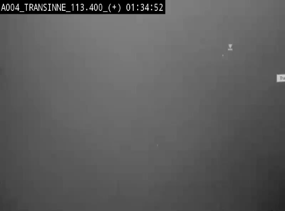 Webcam dans les Ardennes sur l'E411 à hauteur de Transinne. Vue orientée vers le sud de la Belgique