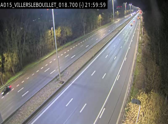 Webcam autoroute Belgique - Villers-le-Bouillet - E42 direction Liège - BK 18.7