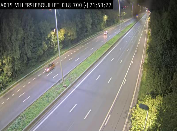 Webcam autoroute Belgique - Villers-le-Bouillet - E42 direction Liège - BK 18.7