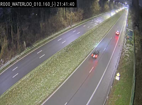 Webcam autoroute Belgique - Waterloo - R0 (ring de Bruxelles) - BK 12.3