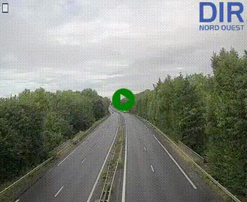 Webcam sur le périphérique de Caen (N814) à l'est de la ville, à Mondeville hauteur de la sortie 2, Presqu'île-Rives de l'Orne, au bout de l'autoroute A13