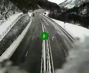 Webcam Porté-Puymorens sur N320, en direction de Pas de la Casa (Andorre)