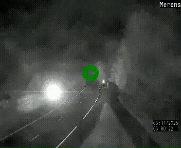 Webcam Ax-les-Thermes sur N20, en direction d'Andorre