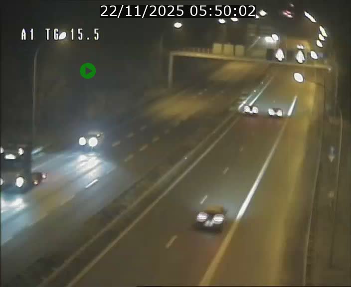 Traffic live webcam Luxembourg Munsbach - A1 direction Luxembourg - BK 15.5