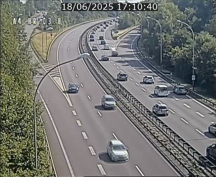 Webcam traffic A4 Luxembourg - BK 3.8 - Leudelange (direction Esch sur Alzette)