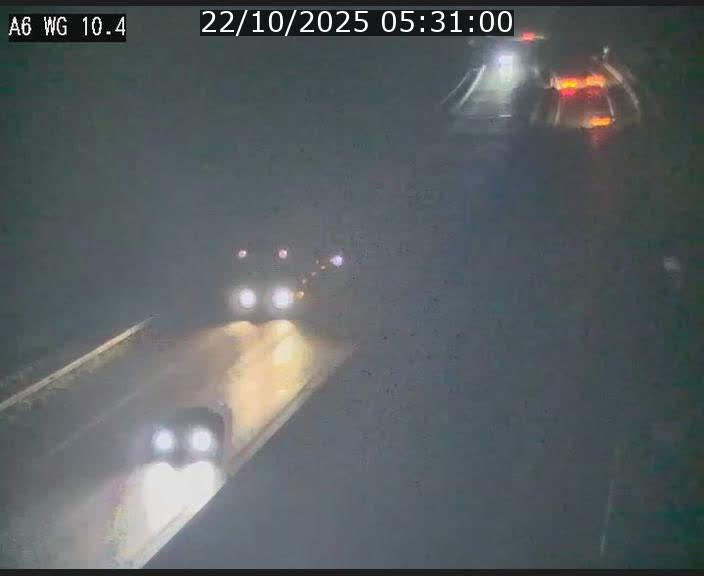 Traffic live webcam Luxembourg Mamer - A6 - BK 10.4 - direction Luxembourg/France/Allemagne