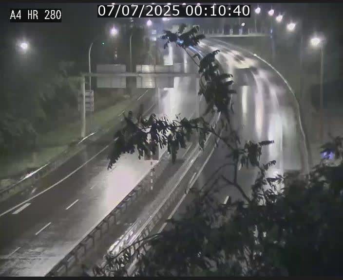 Webcam traffic A4 Luxembourg - BK 0.2 - P+R Bouillon (direction Luxembourg)