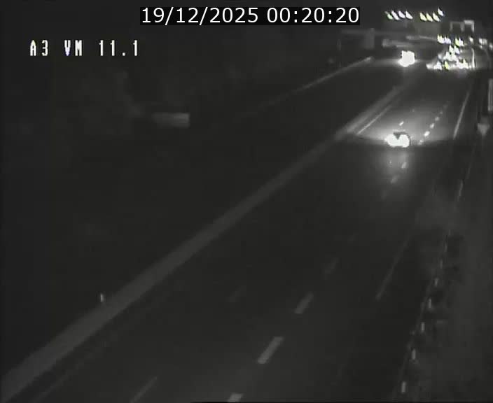 Webcam à la frontière franco-luxembourgeoise, avant la Croix de Bettembourg - BK 11.1 - direction Luxembourg-ville