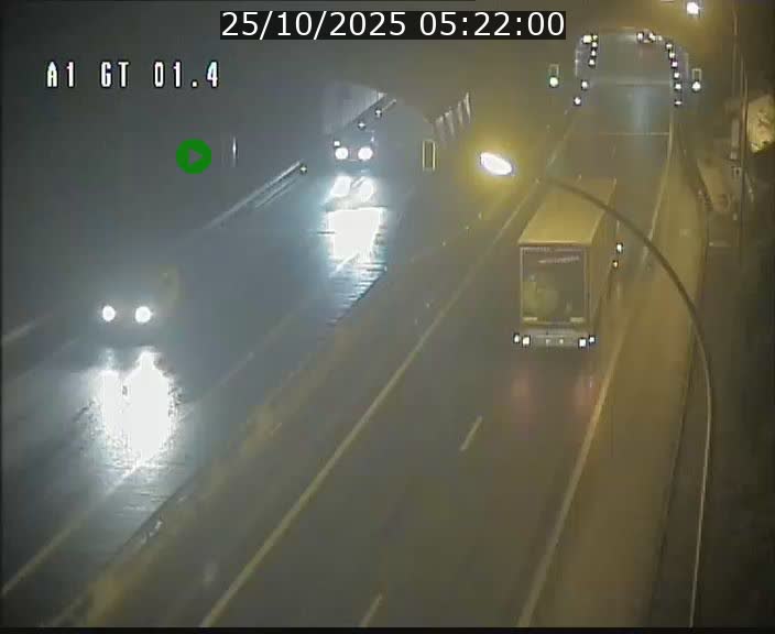 Traffic live webcam Luxembourg Hesperange - A1 direction Kirchberg - BK 1.4