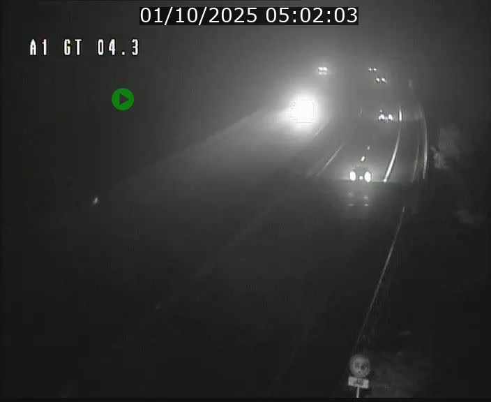 Traffic live webcam Luxembourg Itzig - A1 direction Sandweiler - BK 4.3