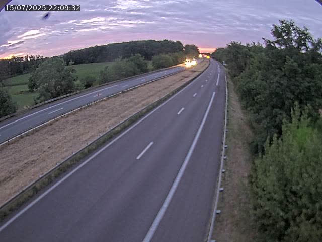 Caméra autoroute France - A31, Fey direction Metz
