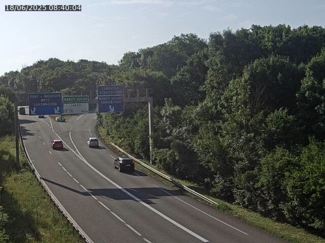 Caméra autoroute France - Biffurcation A31/A33, Laxou direction Nancy