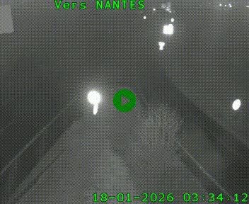 Webcam N147 au nord de Poitiers et à la jonction avec la A10