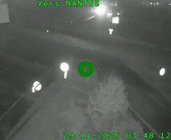 Webcam N147 au nord de Poitiers et à la jonction avec la A10