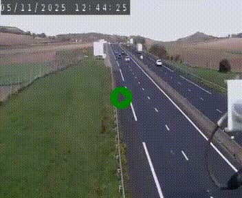 Caméra autoroute A75 à hauteur de Le Crest, en direction de Montpellier