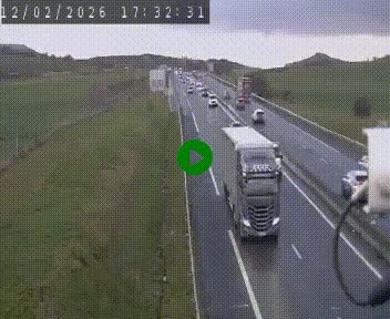 Caméra autoroute A75 à hauteur de Le Crest, en direction de Montpellier