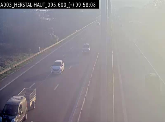 Webcam autoroute Belgique - Herstal - E40 direction Aix-la-Chapelle - BK 97
