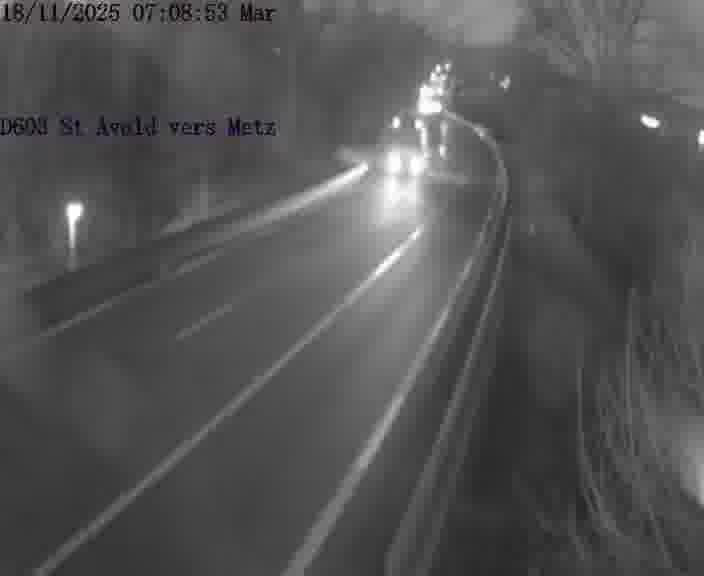 Clone of Webcam sur la D603 située à proximité de Saint-Avold. Vue orientée vers Metz