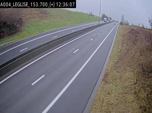Webcam autoroute E411 à hauteur de Léglise, en direction de Luxembourg