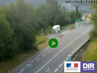 Webcam info trafic à proximité de Vizille sur la N85, au niveau du point de vue du Saut du Moine à Champagnier
