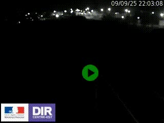 Webcam à Mably, à proximité de Roanne en direction de Moulins sur la N7