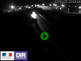 Webcam à Mably, à proximité de Roanne en direction de Moulins sur la N7