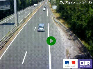 Webcam sur la nationale N90 à Gilly-sur-Isère, en direction et à proximité d'Albertville