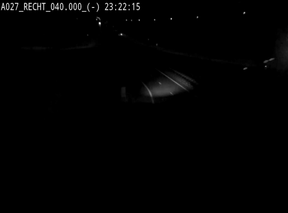 Webcam A27/E42 à hauteur de la sortie 13 Recht à proximité de Malmedy. Vue orientée vers Malmedy et Liège