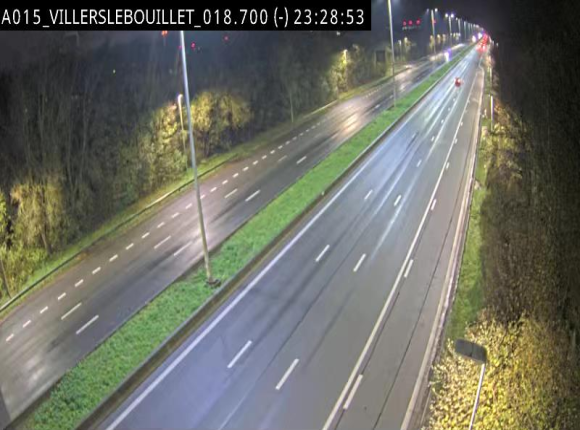 Webcam autoroute Belgique - Villers-le-Bouillet - E42 direction Liège - BK 18.7