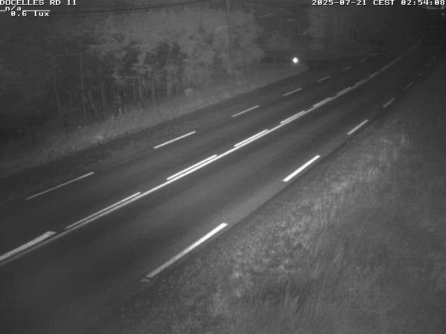 Webcam à 424 mètres d'altitude dans la Tranchée de Docelles dans les Vosges, à proximité d'Epinal sur la route de Gerardmer (D11)