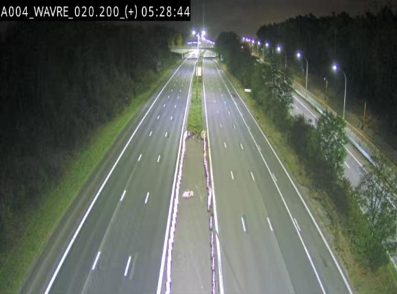 Webcam @ Wavre-sud KP 19.6, A4/E411