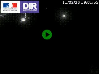 Caméra sur la Nationale 90 (N90) à La Léchère, en direction et à proximité d'Albertville