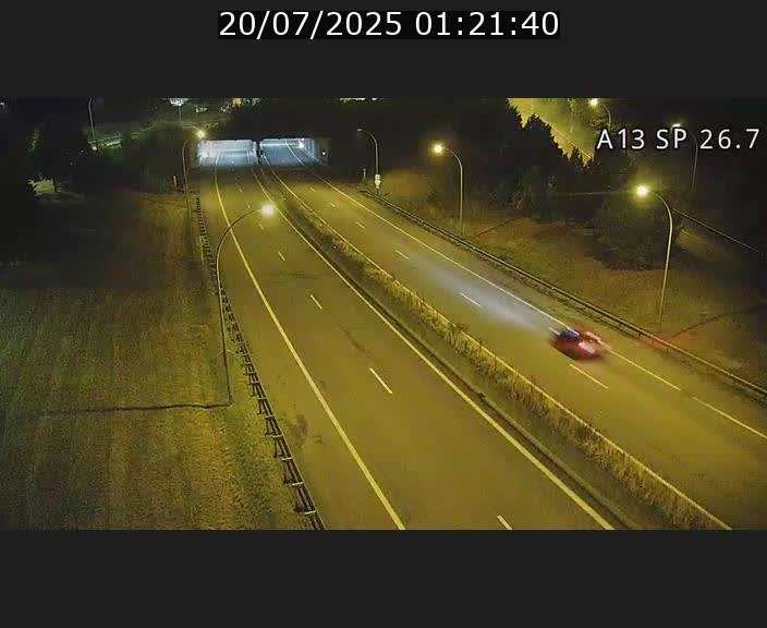 Traffic live webcam Luxembourg Frisange - A13 direction Luxembourg-ville - BK 26.7