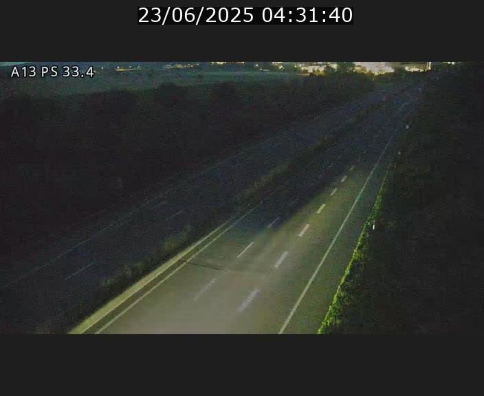 Webcam trafic sur A13 à hauteur de Mondorf-les-Bains en direction d'Altwies
