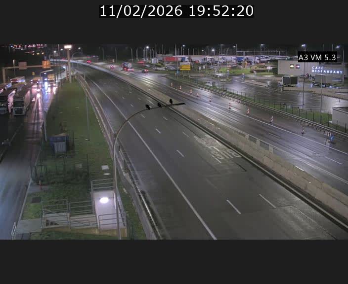 Traffic live webcam Luxembourg Aire de Berchem - A3 - BK 5 - direction France
