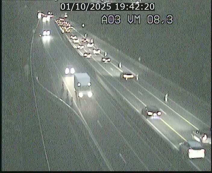 Traffic live webcam Luxembourg Bettembourg - A3 - BK 8.3 - direction France