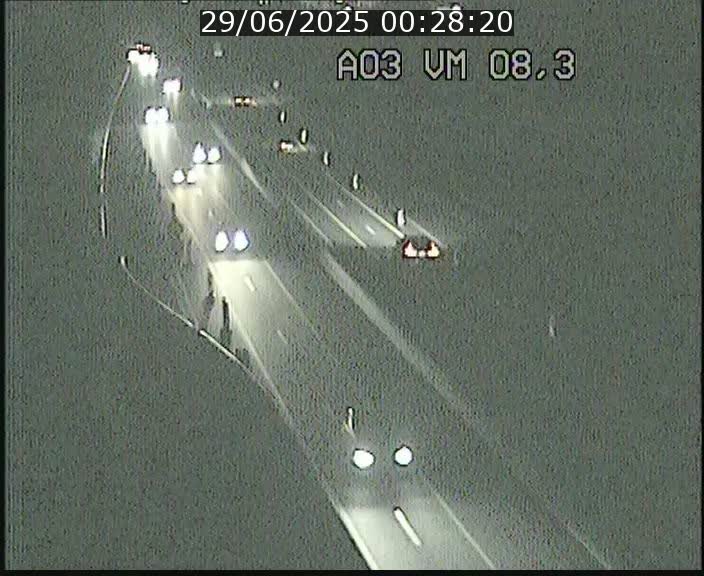 Traffic live webcam Luxembourg Bettembourg - A3 - BK 8.3 - direction France