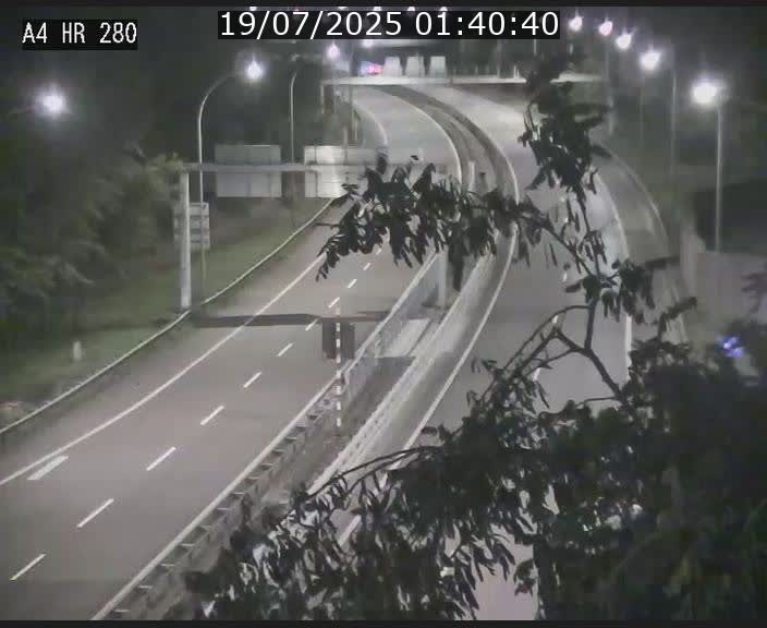 Webcam traffic A4 Luxembourg - BK 0.2 - P+R Bouillon (direction Luxembourg)