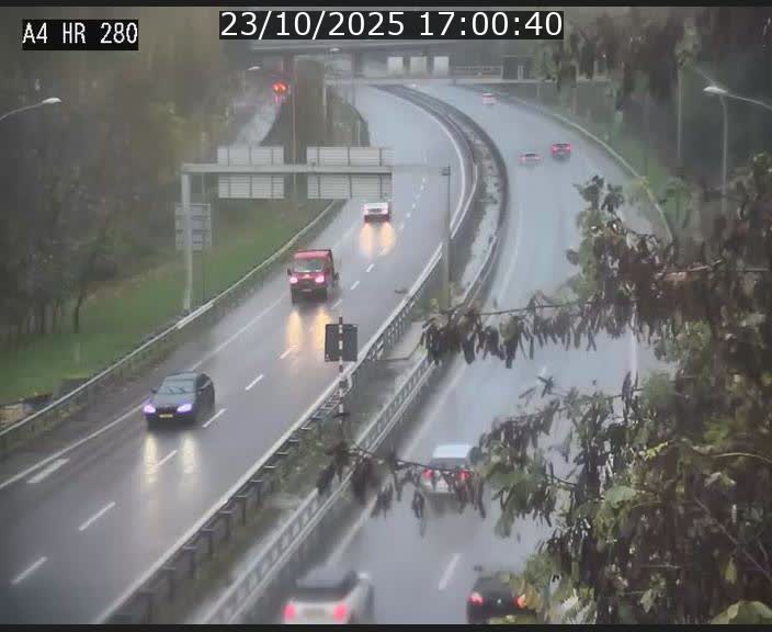 Webcam traffic A4 Luxembourg - BK 0.2 - P+R Bouillon (direction Luxembourg)