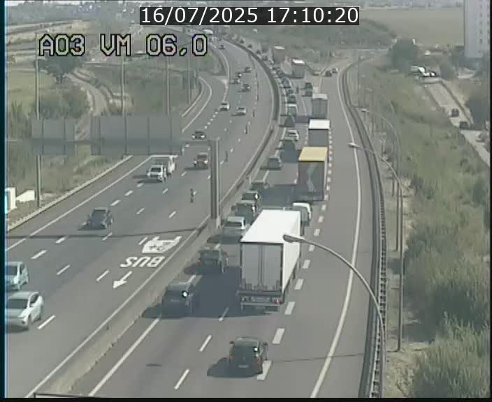 Traffic live webcam Luxembourg Aire de Berchem - A3 - BK 6 - direction France