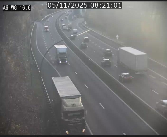 Traffic live webcam Luxembourg Aire de Capellen - A6 - BK 16.6 - direction Luxembourg/France/Allemagne