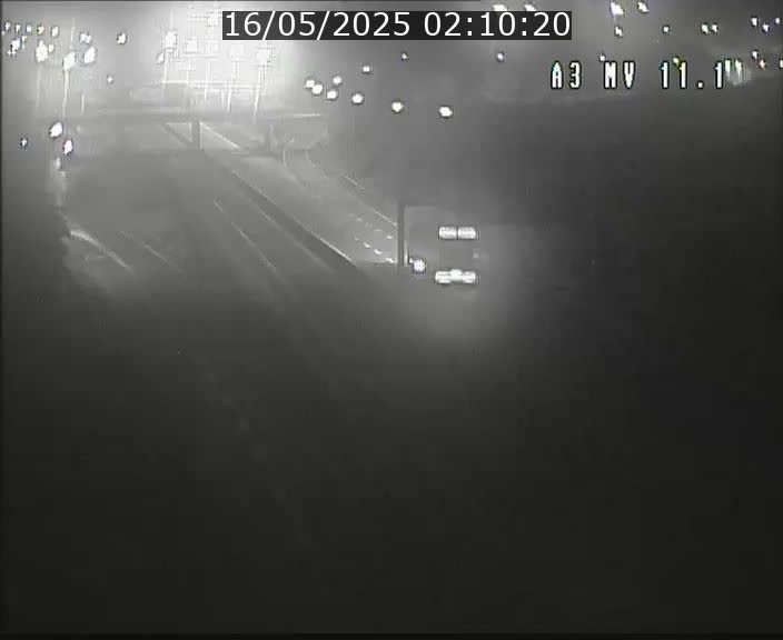 Traffic live webcam Luxembourg Croix de Bettembourg A3 - BK 11.1 - direction Luxembourg-ville