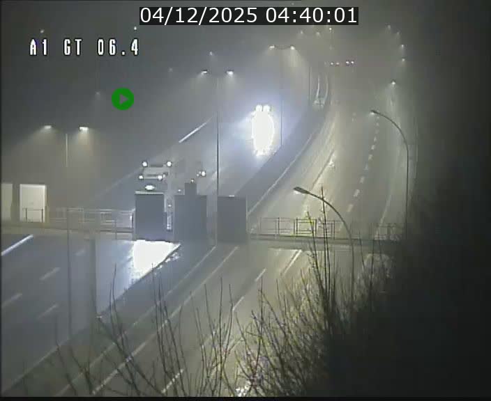 Traffic live webcam Luxembourg Hamm - A1 direction Sandweiler - BK 6.4