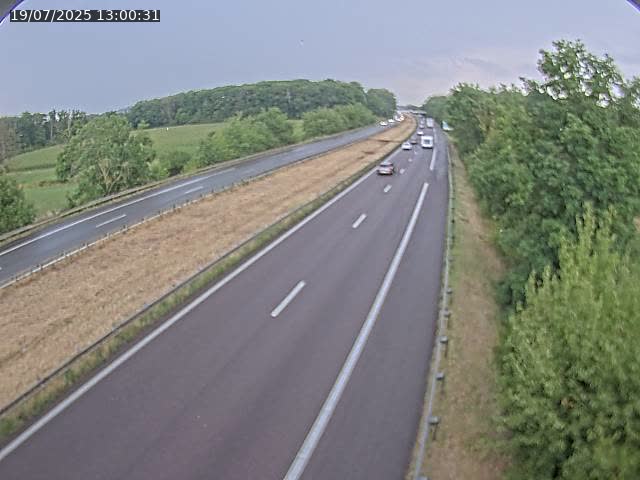 Caméra autoroute France - A31, Fey direction Metz