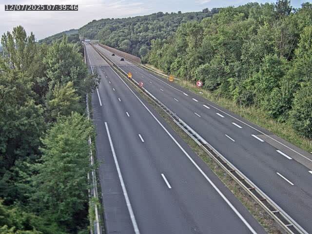 Caméra autoroute France - A30, Hayange direction Metz