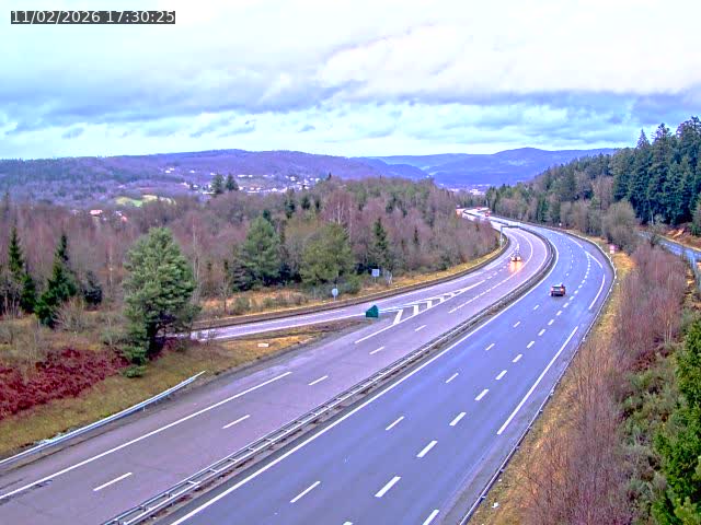Caméra autoroute France - N57, Côte de la demoiselle direction Remiremont