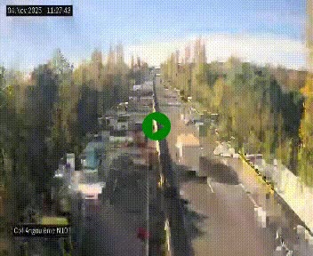 Webcam routière à la fin de la N10, en périphérique ouest d'Angouleme, proche de la jonction avec l'A10