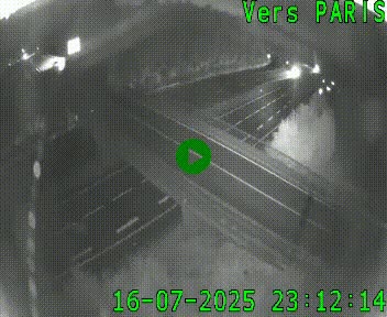 Clone of Caméra routière sur l'autoroute A20 au nord de Limoges, à la jonction avec la N520. Vue orientée vers Paris