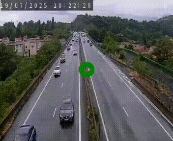 Caméra autoroute A75 à hauteur de Coudes, en direction de Clermont-Ferrand